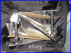 Pearl P-1002 Pro Stock-Power Shifter Double Pedal WithChain & Belt Drive-and Case