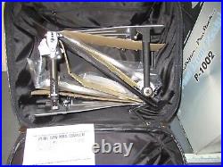 Pearl P-1002 Pro Stock-Power Shifter Double Pedal WithChain & Belt Drive-and Case