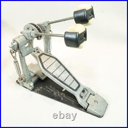 Pearl P-100 Double Bass Pedal Chain Drive Older Style 90's Works Good