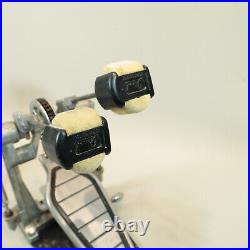 Pearl P-100 Double Bass Pedal Chain Drive Older Style 90's Works Good