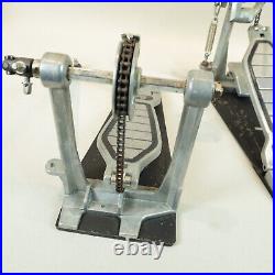 Pearl P-100 Double Bass Pedal Chain Drive Older Style 90's Works Good