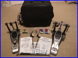 Pearl P-2002C Eliminator PowerShifter Double Bass Drum Pedal and Case