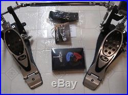 Pearl P-2002C Power Shifter Eliminator Double Bass Drum Pedal With Case Nice