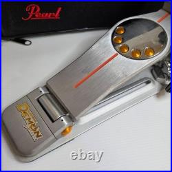 Pearl P-3000C Demon Chain Drive Double Bass Drum Pedal with Chain Drive