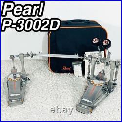 Pearl P-3002D Demon Drive Double Bass Drum Pedal Longboard with Case Manual