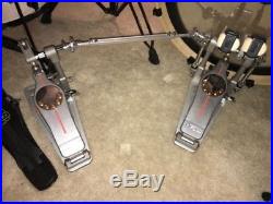 Pearl P-3002D Demon Drive Eliminator Double Bass Drum Pedal Slightly Used