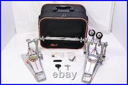 Pearl P-3002D Eliminator Demon Direct Drive Double Twin Pedal USED Japan