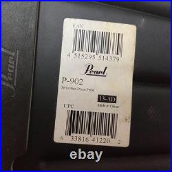 Pearl P-902 Double Kick Pedal with Case and Accessories