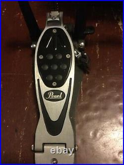 Pearl Power Shifter Eliminator Double Bass Drum Pedal P2002C WithCase