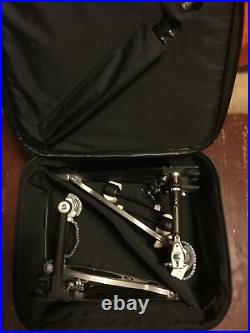 Pearl Power Shifter Eliminator Double Bass Drum Pedal P2002C WithCase