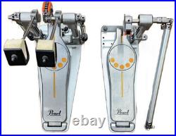 Pearl Single Chain Twin Double Drum Pedal