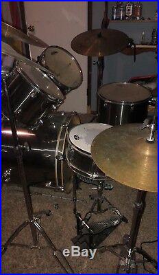Pearl drum set used pdp double pedal pdp throne