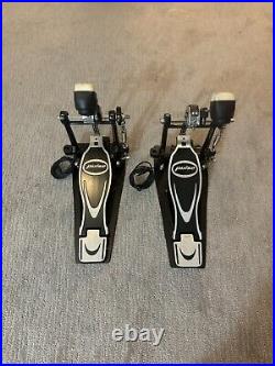 Pulse Double Drum Pedal Set of 2 Double Chain Excellent Condition