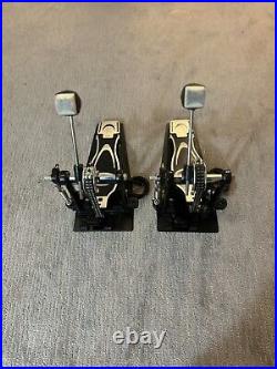 Pulse Double Drum Pedal Set of 2 Double Chain Excellent Condition