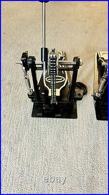 Pulse Double Drum Pedal Set of 2 Double Chain Excellent Condition