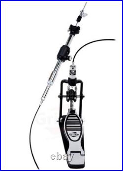 Remote Hi Hat Cymbal Stand GRIFFIN Auxiliary Cable Foot Pedal Drum High HiHat