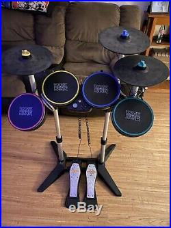 Rock Band 4 Xbox One Drums with Pro Cymbals And Double Bass Pedals