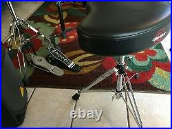 Roland TD27KV Electronic Kit Drum Set w amp, double bass pedal and other extras