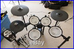 Roland TD-11KV V-Drum Kit, Double Bass Pedal, Throne, Sticks, Headphones
