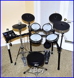 Roland TD-25KV V-Drums Electronic Drum Set PLUS DW 3000 DOUBLE BASS PEDAL SET +