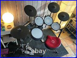 Roland Td-17kvx V-drums Electronic Drum Set + Double Pedal, Hi Hat Stand, Seat