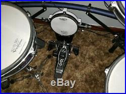 Roland V drums td 10 with16 pads and midi, dw double base pedal