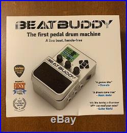 Singular Sound BeatBuddy Drum Machine Pedal with Dual Momentary Footswitch Pedal