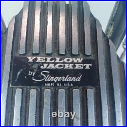 Slingerland Yellow Jacket Bass Drum Pedal Vintage 70s Niles, IL USA Double-Spring