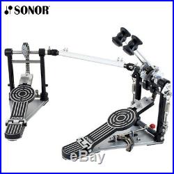 Sonor DP-672 6000 Series Premium Chrome Plated Double Bass Drum Pedal with Bag