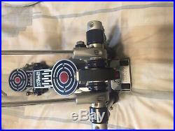 Sonor giant step twin effect single double bass drum pedal, rare