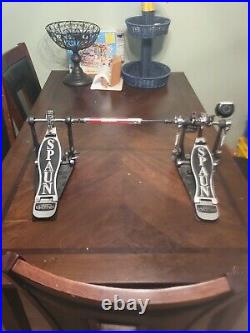 Spaun drums double kick pedal