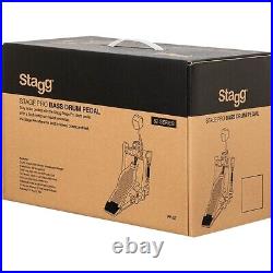 Stagg Double Bass Drum Pedal with Double Chain