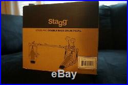 Stagg Stage Pro Double Bass Drum Pedal PPD-52