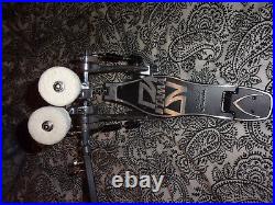 TAMA Double Bass Drum Pedals & round Felt Beaters Chain Drive for your set