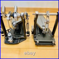 TAMA Dyna-sync Double Bass Drum Pedal HPDS1TW Used Test Completed Good Condition