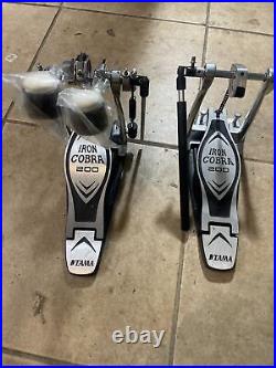 TAMA HP200PTW Iron Cobra Double Bass Drum Pedal New NEVER USED LEFTY