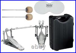TAMA HP910LWN Speed Cobra 910 Double Bass Drum Pedal with Case, Impact Patches, an