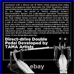 TAMA HPDS1TW Dyna-Sync Direct Drive Double Bass Drum Pedal Brand New