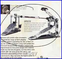 TAMA IRON COBRA DOUBLE BASS PEDAL. Top Model. Ex. Cond. See Pics