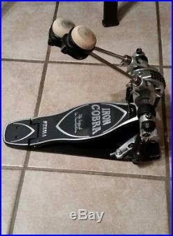 TAMA IRON COBRA POWERGLIDE DOUBLE BASS DRUM PEDAL withCASE & 2ND SET OF BEATERS