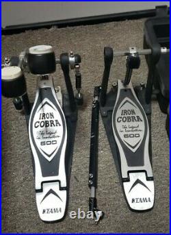 TAMA Iron Cobra 600 Double Bass Drum Pedals with Hard Case
