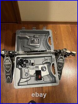 TAMA Iron Cobra Power Glide Double Pedal With Case And Extra Springs/beaters