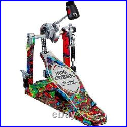 TAMA LE 50th Anniversary Iron Cobra Power Glide Psychedelic Rainbow Single Pedal