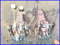 TAMA Power Glide Double Bass Drum Pedal Set As Is