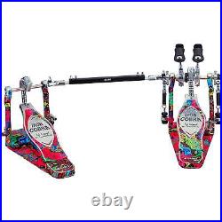 Tama 50th Anniversary Ltd Ed. Iron Cobra Double Pedal Psychedelic Rainbow