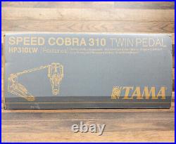 Tama HP310LW Speed Cobra 310 Double/Twin Bass Drum Pedal with Long Footboard