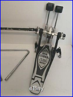Tama HP600DTW Iron Cobra 600 Double Drum Pedal with Carry Case