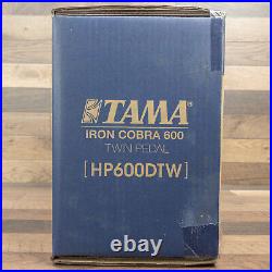 Tama HP600DTW Twin Bass Drum Pedal Iron Cobra 600 Series Double Chain Duo Glide