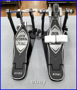 Tama HP900PWN Iron Cobra Double Bass Drum Pedal Used from JAPAN