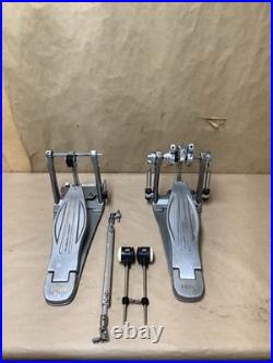 Tama Hp910lwn Silver Speed Cobra 910 Twin Pedal Kit In Black Hard Ca (g29025828)